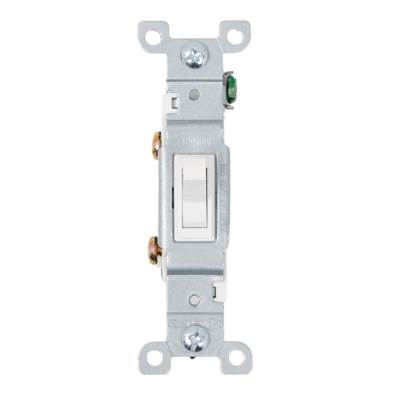 Single-pole toggle light switch