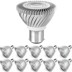 3W LED ALR18 GBK Elevator Lamp, 12V Low Voltage BA15D Double Contact, 10 Pack