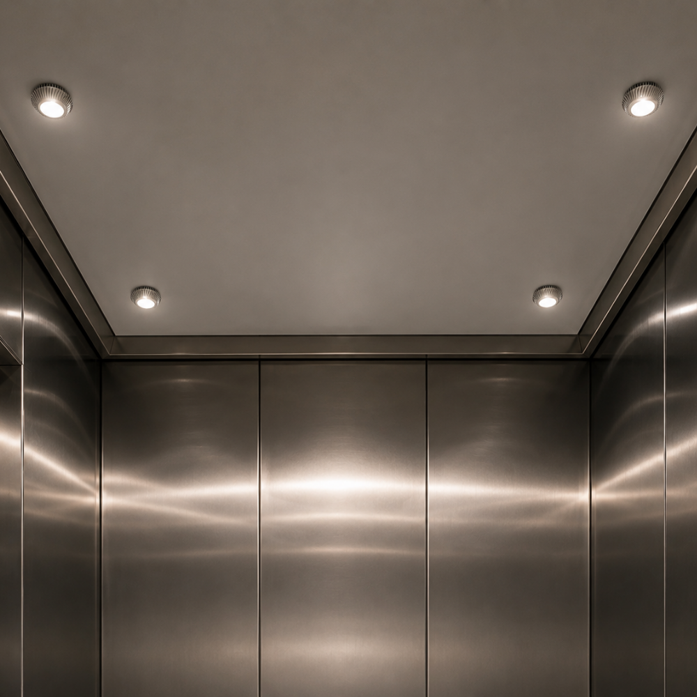 3W LED ALR18 GBK Elevator Lamp, 12V Low Voltage BA15D Double Contact, 10 Pack